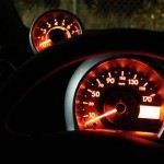 Peugeot 107 podświetlanie zegarów