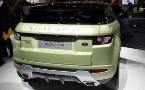 Range Rover Evoque - tylna szyba