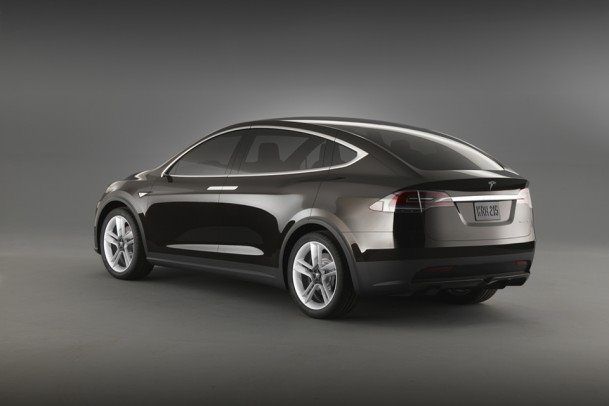 Tesla X back