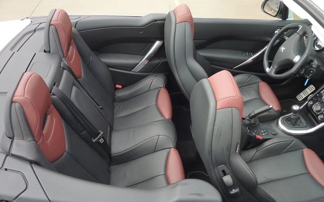 Peugeot 308 CC - wnętrze