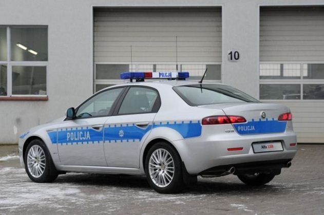 Alfa Romeo 159 - policja