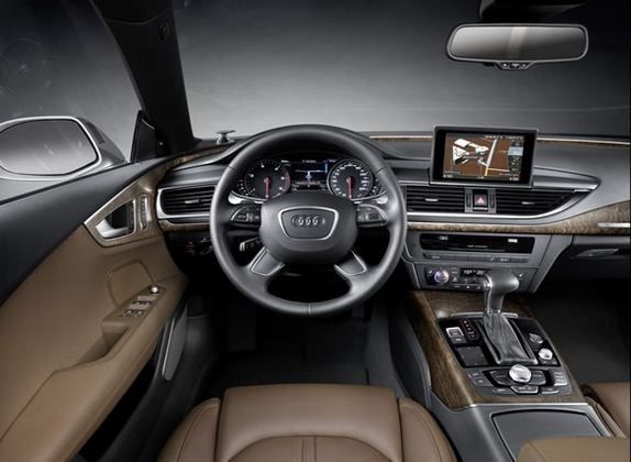 Audi A7 sportback - wnętrze
