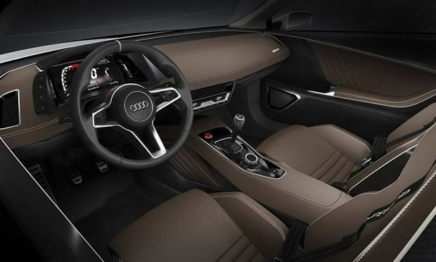 Audi Quattro 2013 - model koncepcyjny - wnętrze