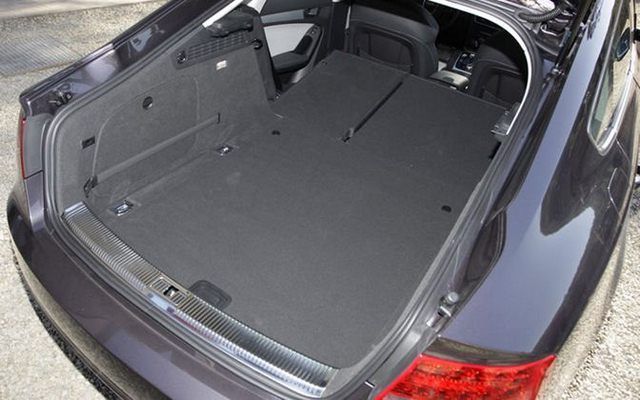 Audi S5 Sportback - bagażnik