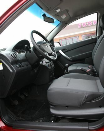 Chevrolet Aveo 1.2 - wnętrze