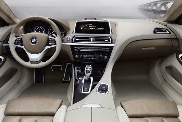 BMW seria 6 - coupe - wnętrze