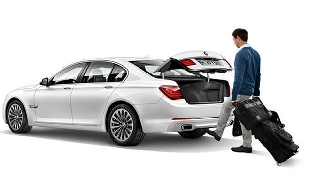 BMW serii 7 - bagaznik