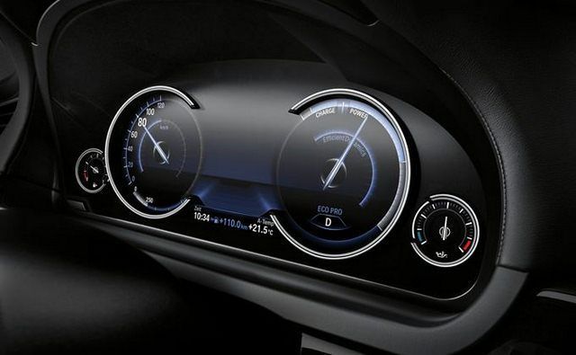 BMW serii 7 - zegary