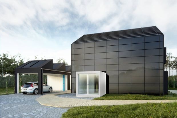 ekologiczny dom projektu One-Tonne-Life Volvo