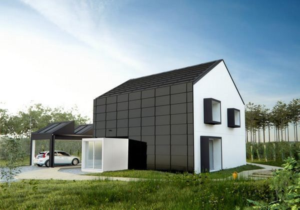 ekologiczny dom projektu One-Tonne-Life Volvo