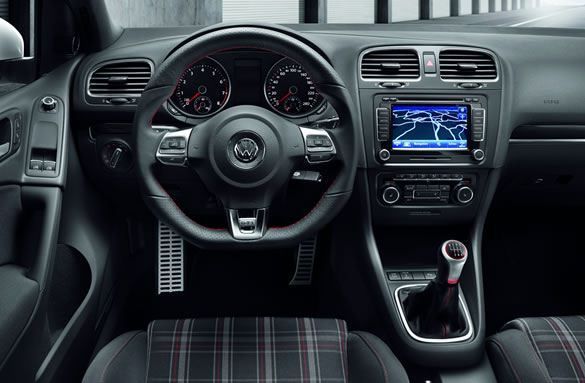 VW Golf GTI - wnętrze