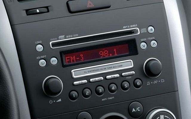 Suzuki Grand Vitara - zintegrowany odtwarzacz CD
