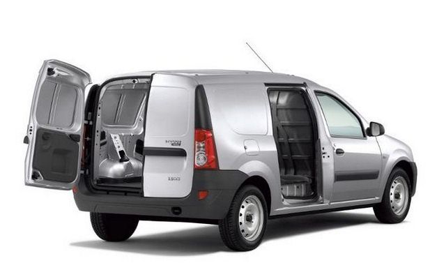 Dacia Logan VAN - łatwy dostęp do powierzchni bagażowej