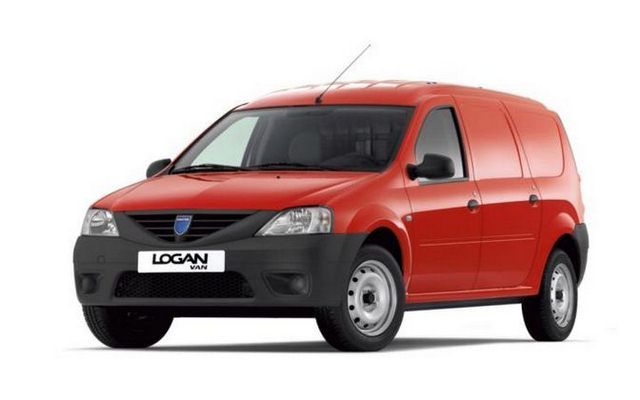 Dacia Logan Van z przodu