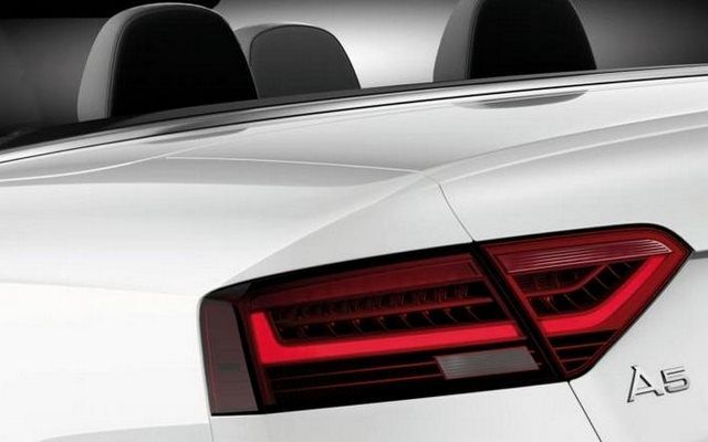 Nowe Audi A5 - piękna linia tylnych świateł