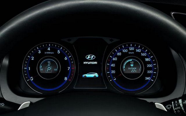 Hyundai i40 - zegary