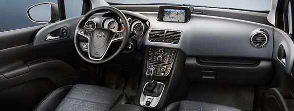 nowy Opel Meriva - wnętrze