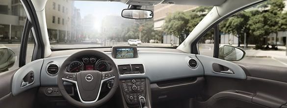 nowy Opel Meriva - wnętrze
