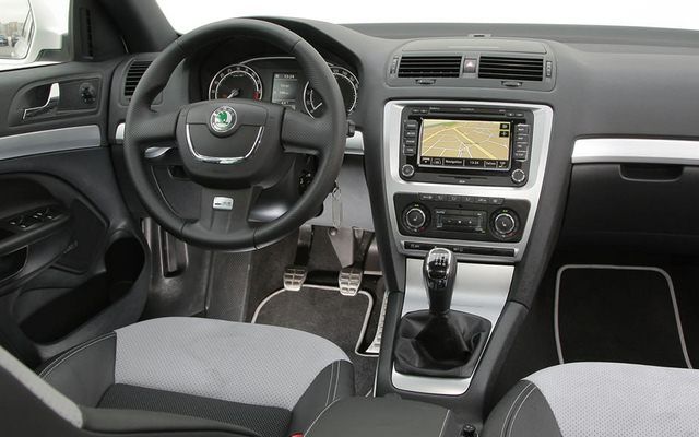 Skoda Octavia RS - wnętrze