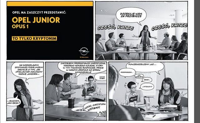 Opel Junior - komiks