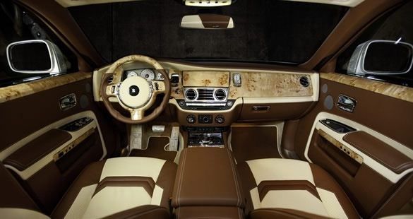 Rolls Royce - White Ghost - wnętrze