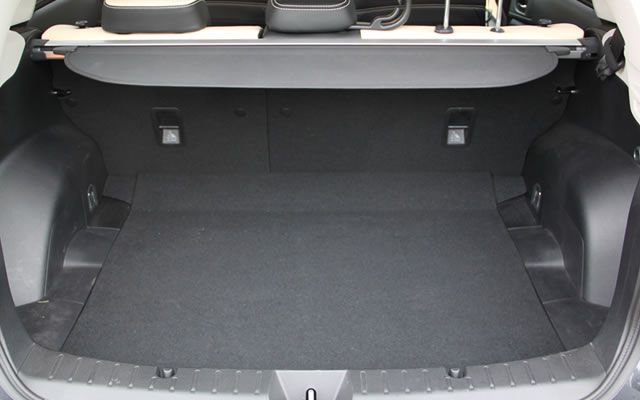 Pojemnność bagażnika Subaru XV poniżej przeciętnej