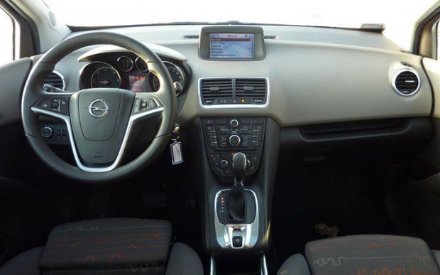 Opel Meriva - wnętrze