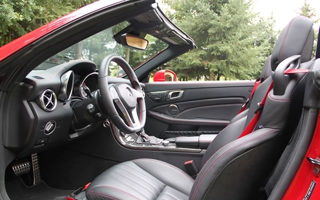 Mercedes SLK 250 CDI - wnętrze