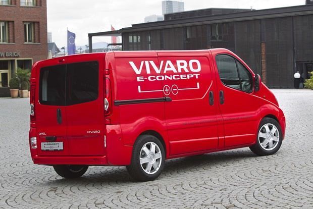Opel Vivaro e-concept - pojazd elektryczny
