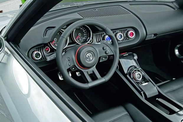 Volkswagen Bluesport Roadster - wnętrze