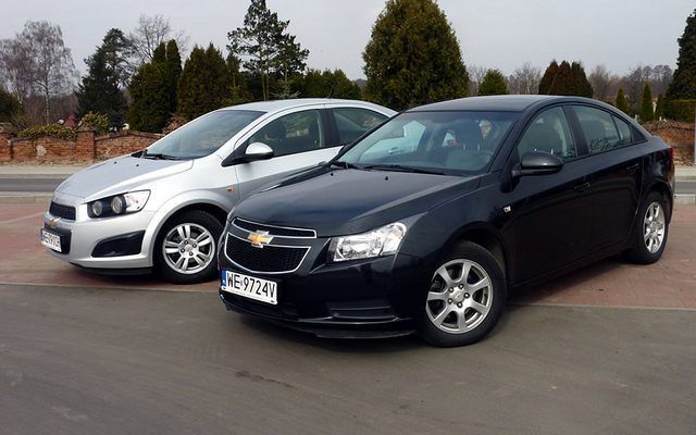 Test: Chevrolet Cruze Vs. Chevrolet Aveo W Wersji Sedan - Porównanie | Przyspieszenie.pl